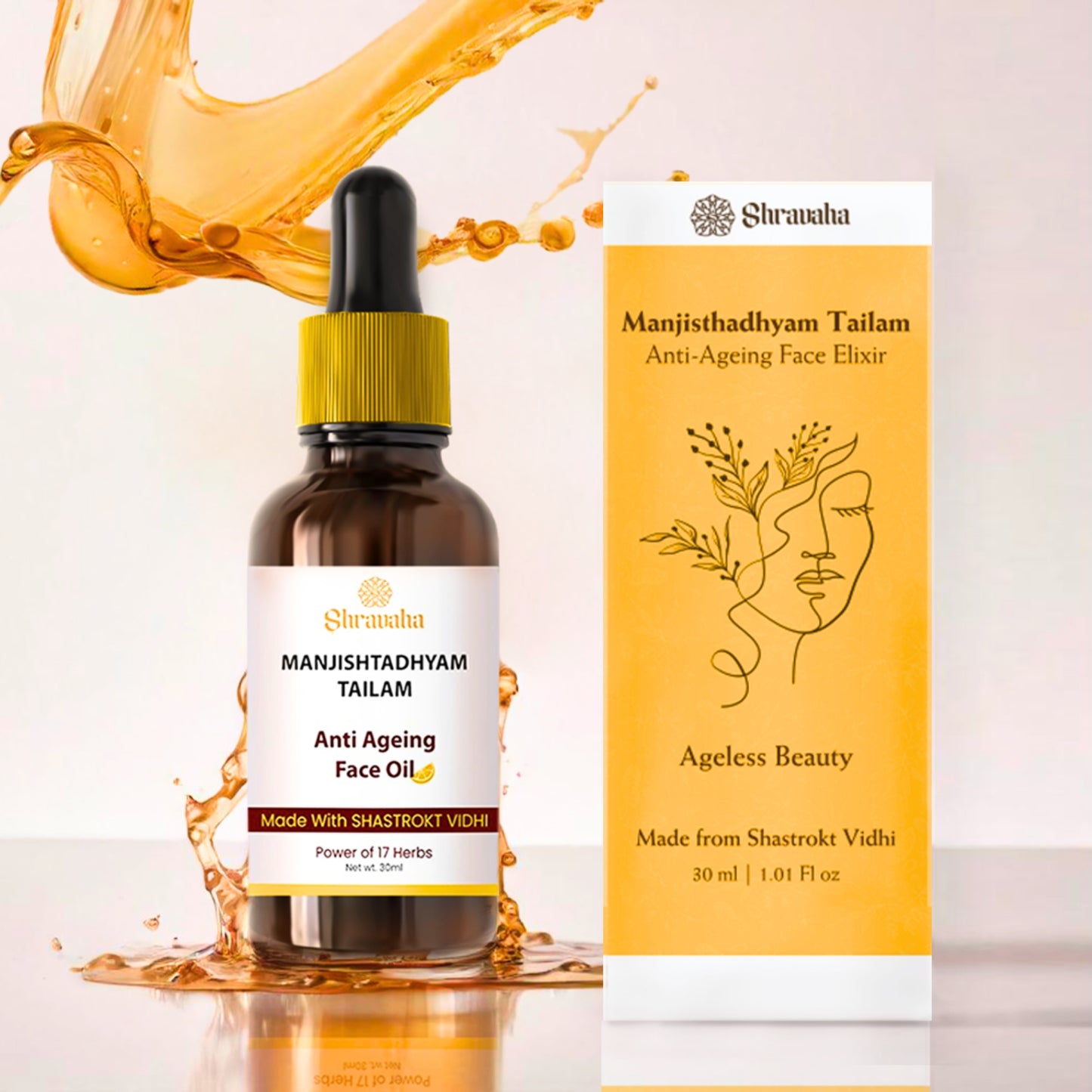 Manjishtadhyam Tailam – Antiageing Oil