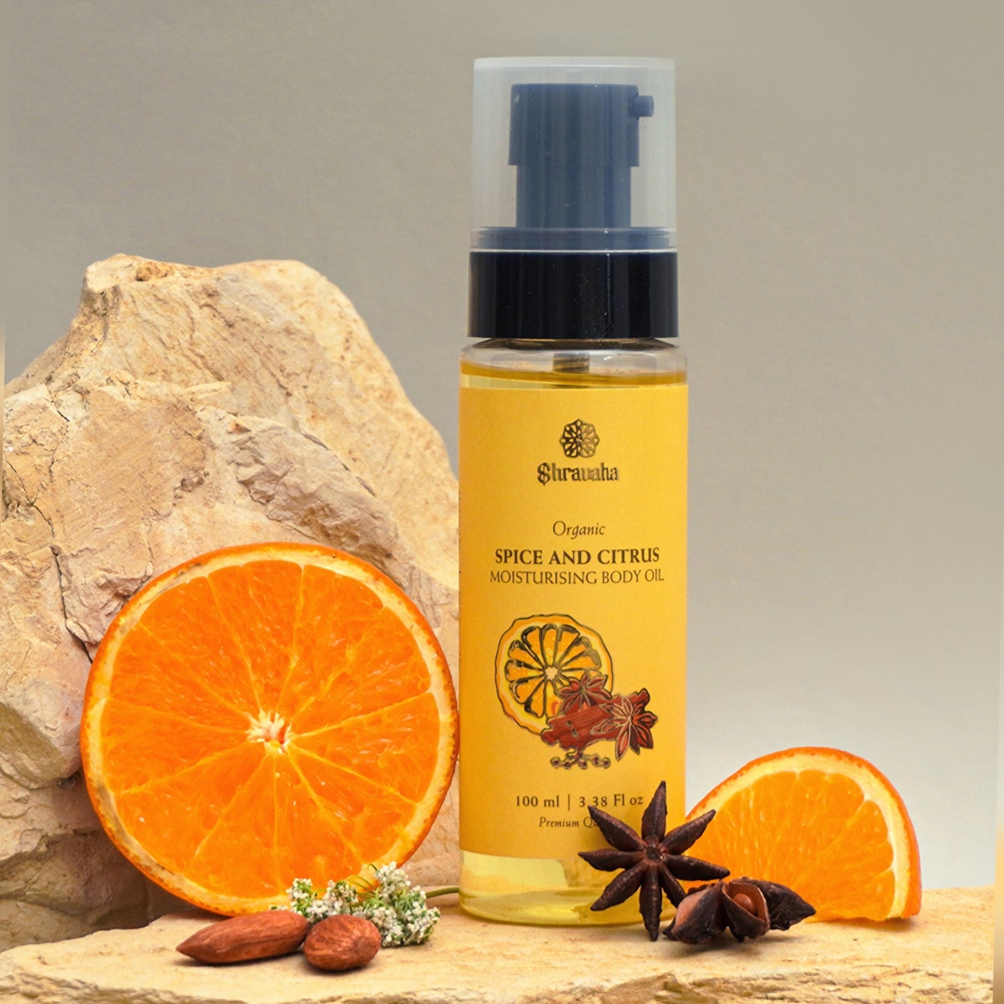 Organic Spice & Citrus Moisturizing Oil